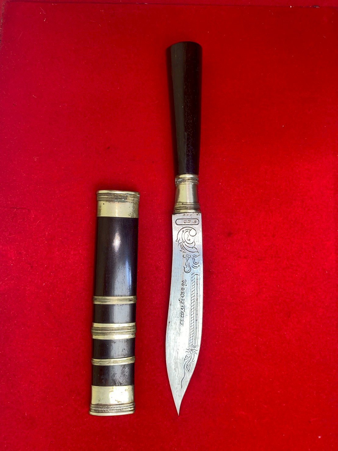 มีดหมอหลวงพ่อพัฒน์ วัดห้วยด้วน โค้ดพัฒน์ ๕๑ ขนาด ๕ นิ้ว