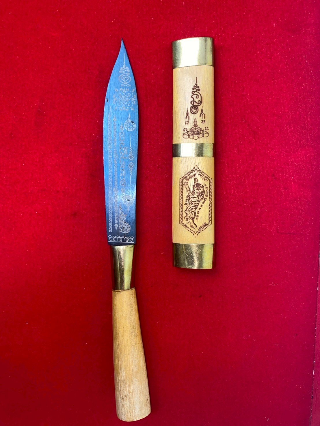 มีดหมอบรมครูพยัคฆ์สยบศาสตรา เลขโค้ด ๗๙๐ ขนาด ๕ นิ้ว