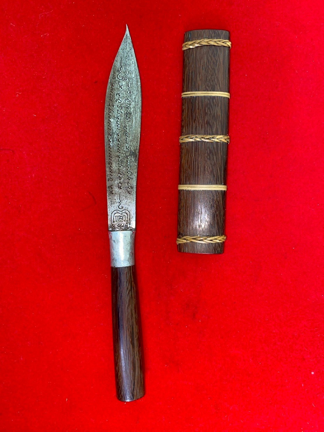 มีดหมอหลวงพ่อกวย วัดโฆสิตาราม ใบมีดยาว ๕ นิ้ว