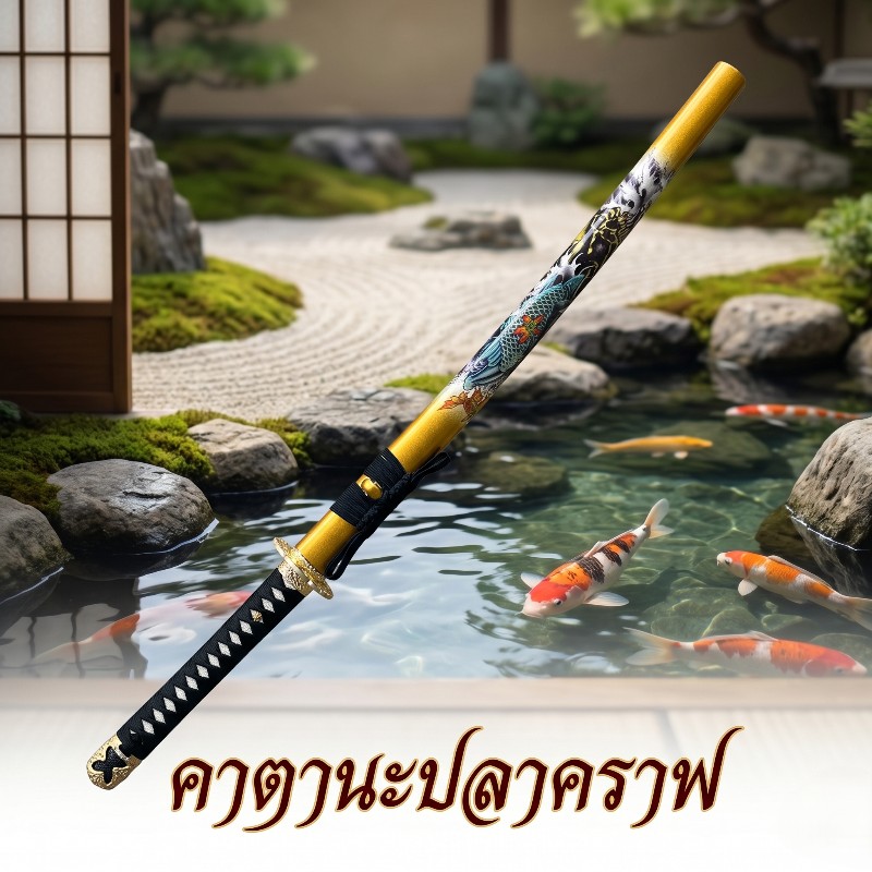 คาตานะ ลายปลาคราฟ