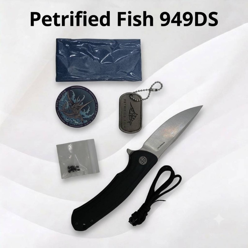 petrified fish รหัส 949DS สีดำ