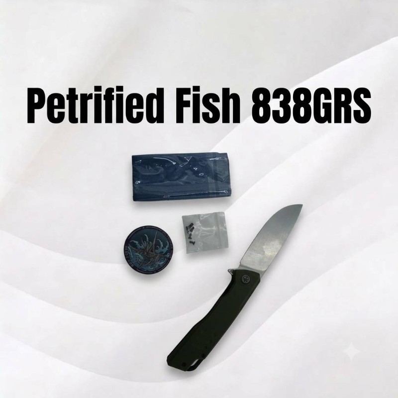 petrified fish รหัส 838GRS สีเขียว